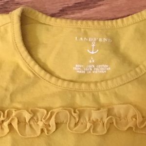 Girls Lands End shirt. Never worn.